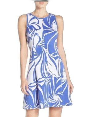 Lilly Pulitzer Cove Scuba Ponte Sleeveless Dress Size 10